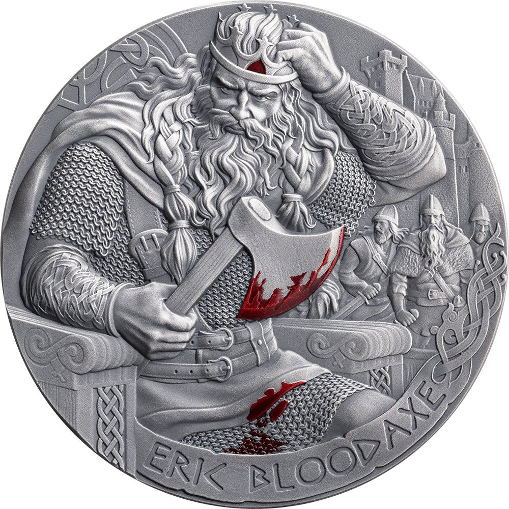 Eric Bloodaxe 2oz Silver Antique Coin
