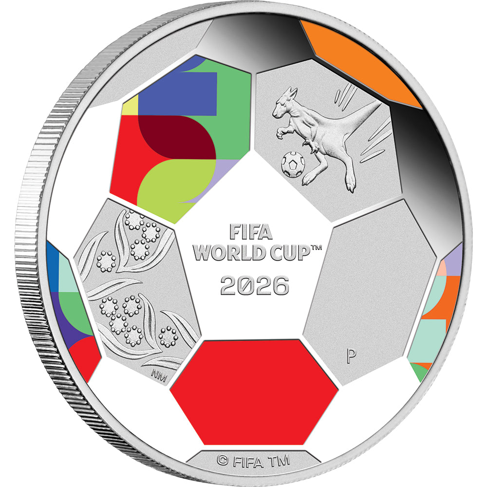 FIFA World Cup 2026™ 1/2oz Silver Proof Coloured Coin