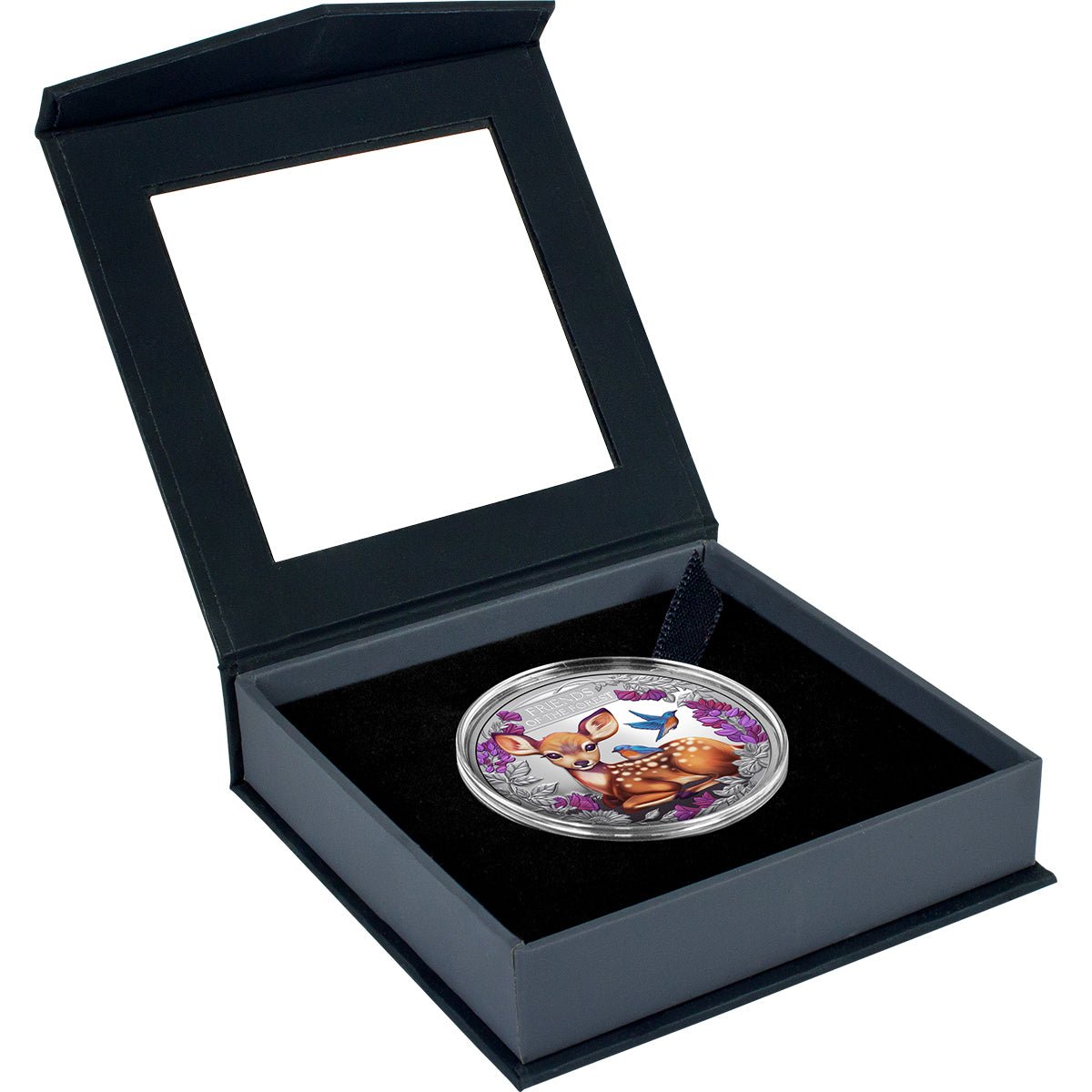 Friends Of The Forest 2026 $1 Fawn 1oz Silver Proof Coin Case