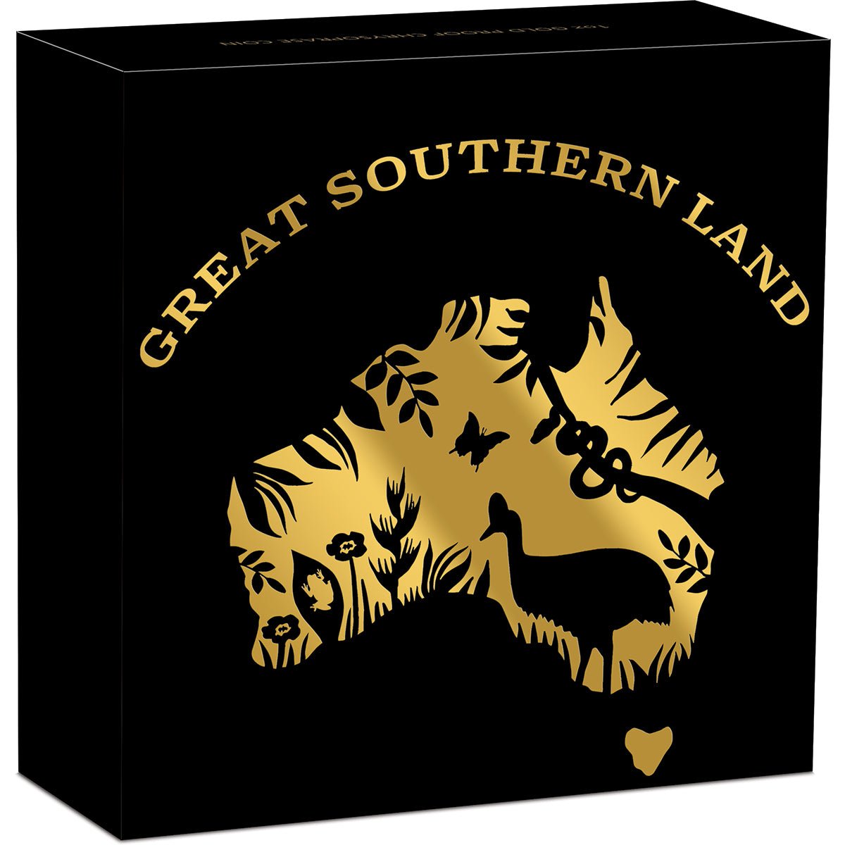 Great Southern Land - 2026 1oz Gold Proof Chrysoprase Coin Shipper