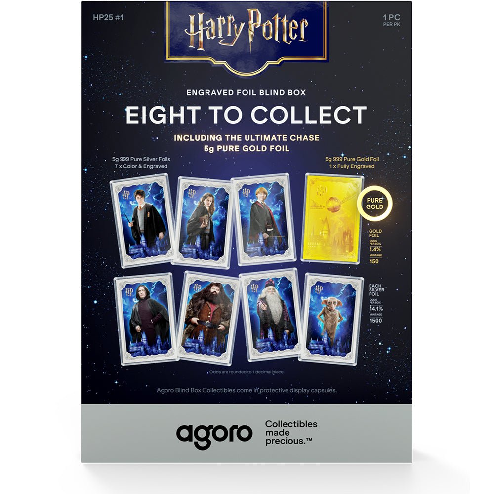 HARRY POTTER™ - 25 Years Of Magic 5g Foil Blind Box Info