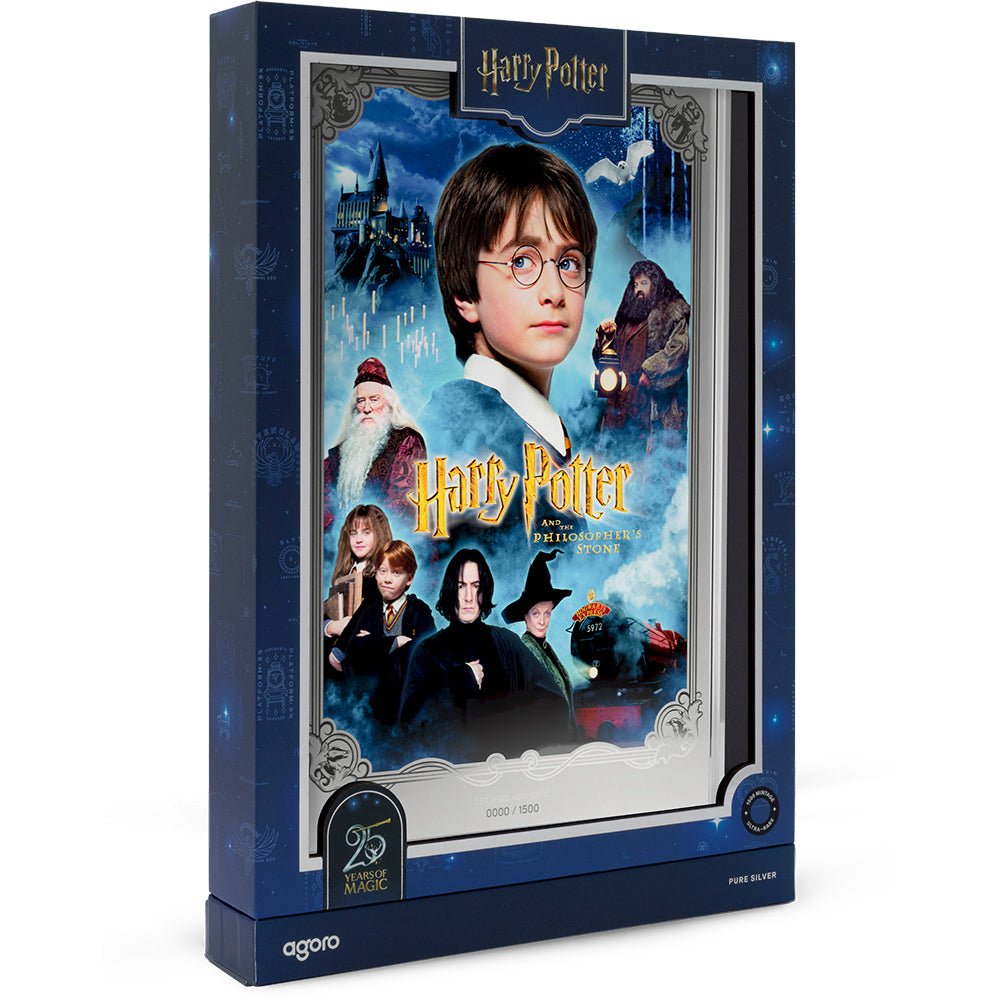 HARRY POTTER™ And The Philosopher's Stone 1oz Silver Collectible Foil Shipper