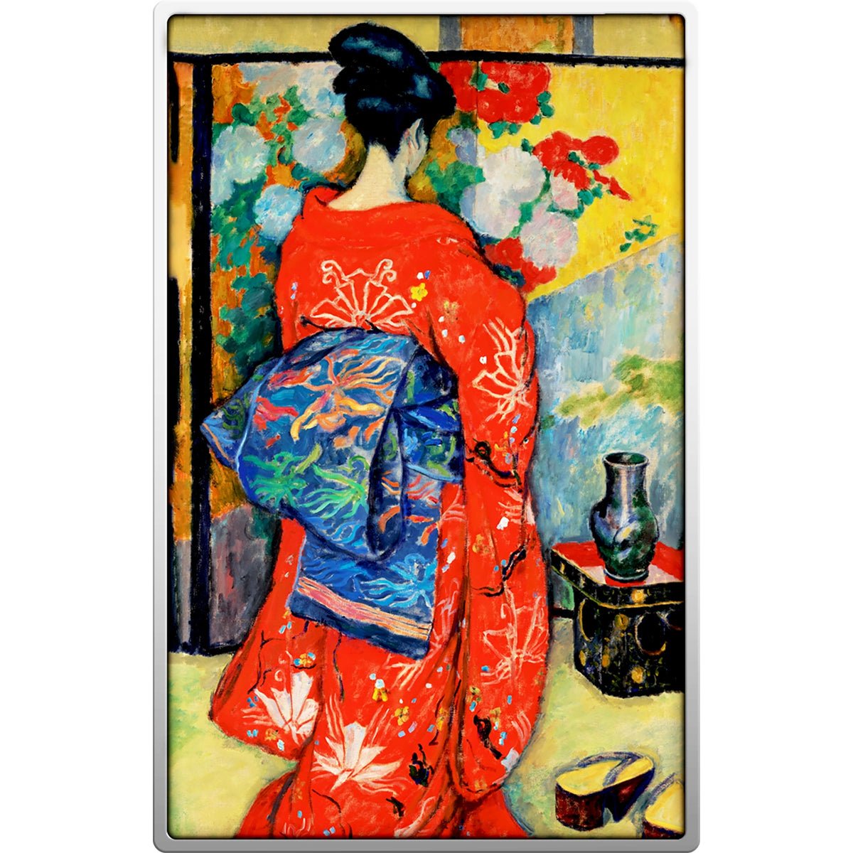 Józef Pankiewicz - Japanese Woman Silver Proof Coin