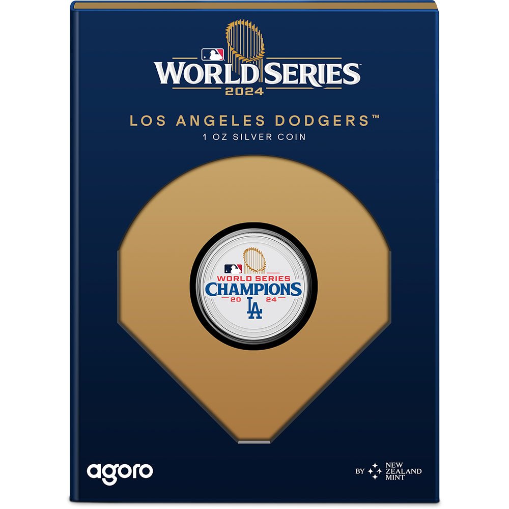 Major League Baseball - World Series 2024 - Los Angeles Dodgers 1oz Silver Coin - Direct Coins