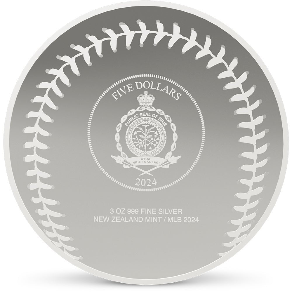 Major League Baseball - World Series 2024 - Los Angeles Dodgers 3oz Silver Coin - Direct Coins