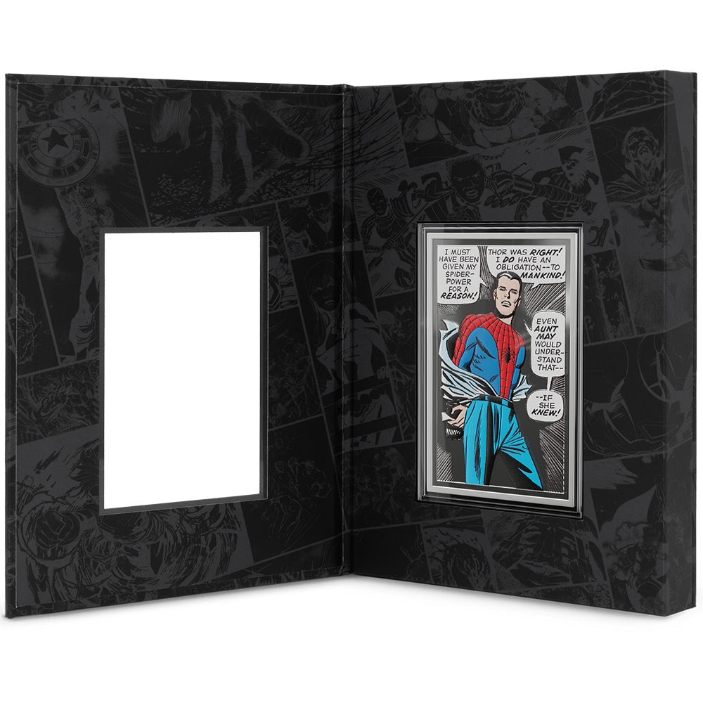 Marvel - The Power, The Duty, The Choice 1oz Silver Collectible Coin Case