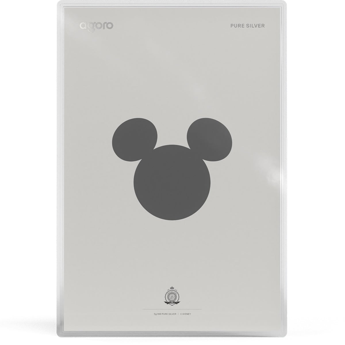 Mickey Mouse: Art Deco 5g Silver Collectible Foil Obverse