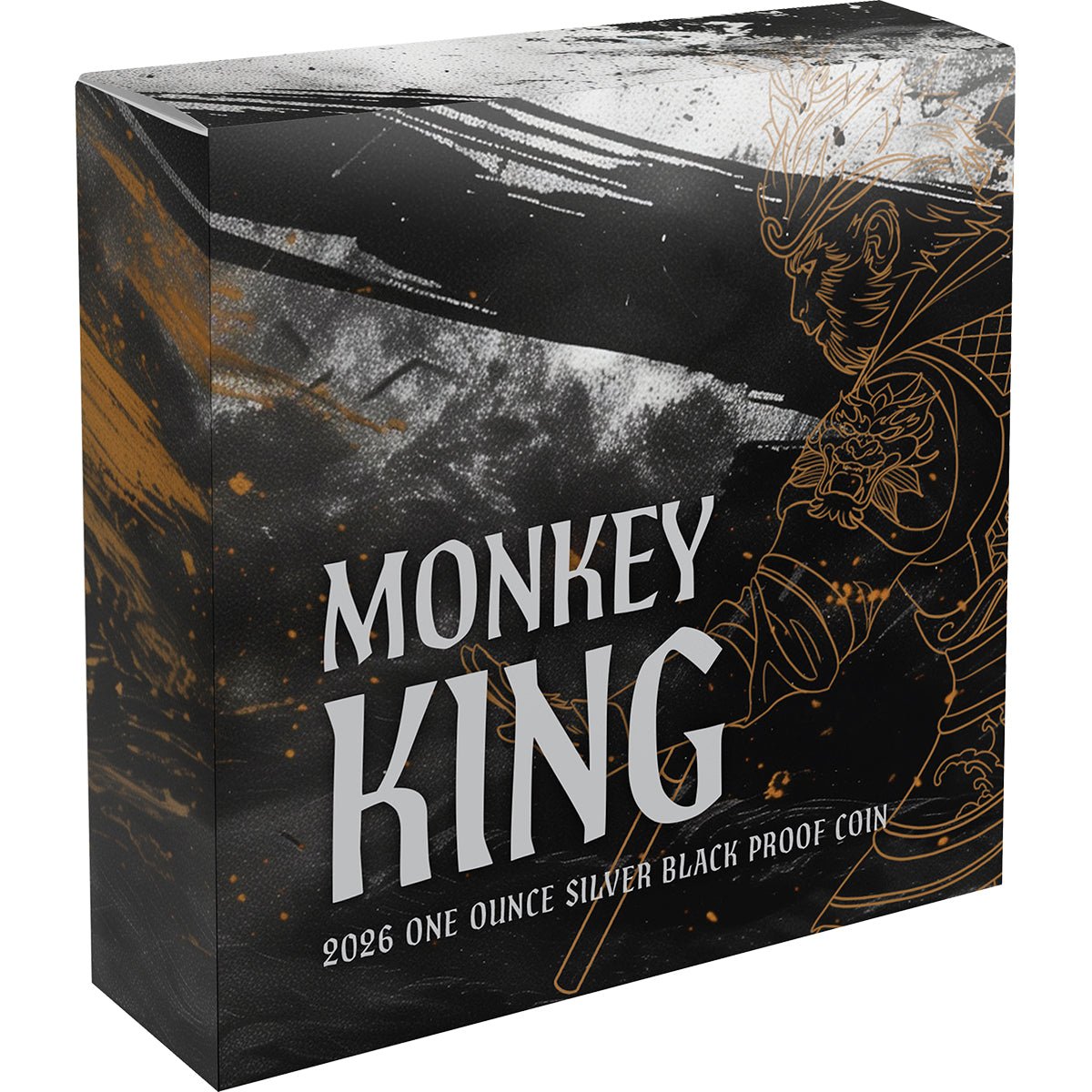 Monkey King 2026 $1 1oz Silver Proof Coin Shipper