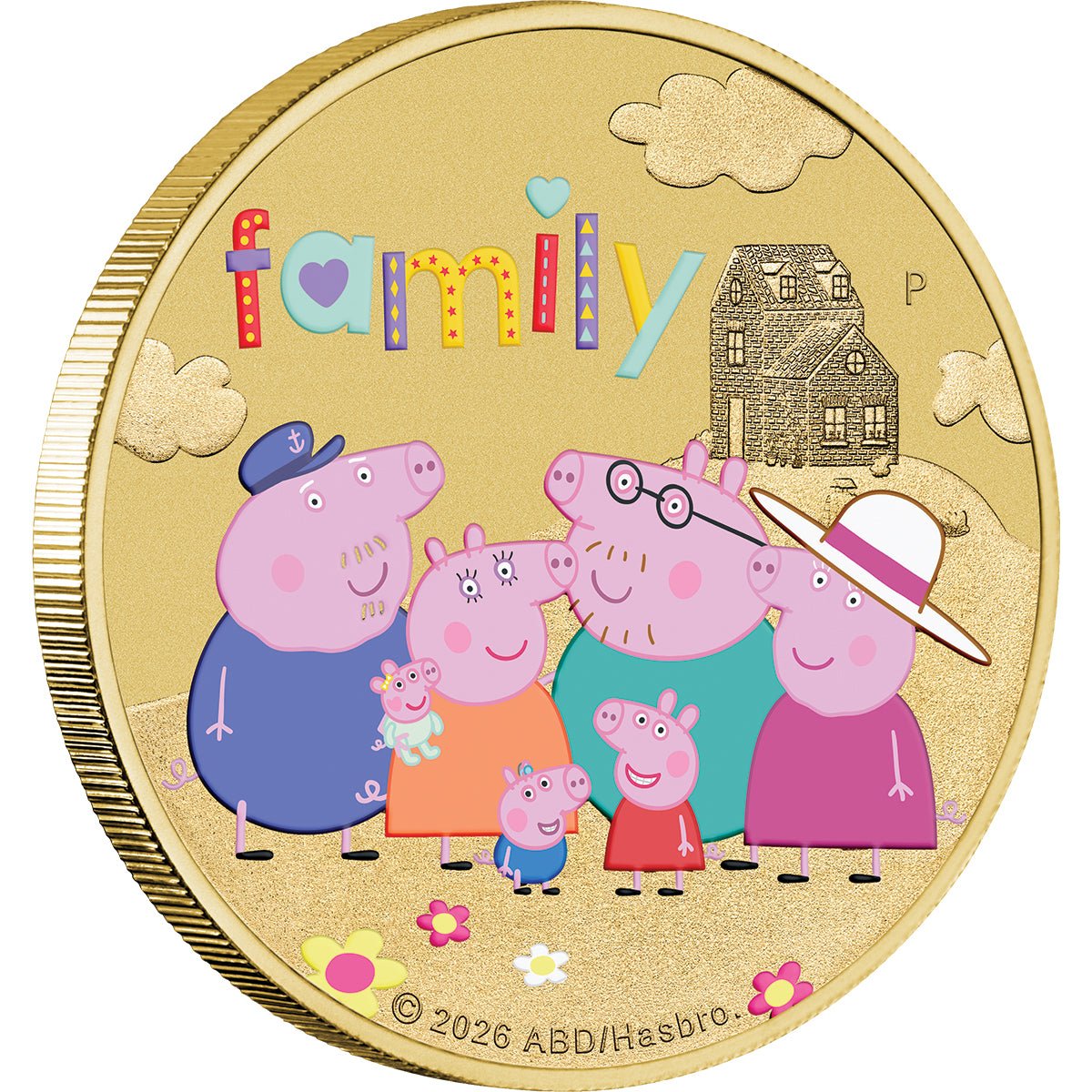 Peppa Pig - Family 2026 Collector Coin