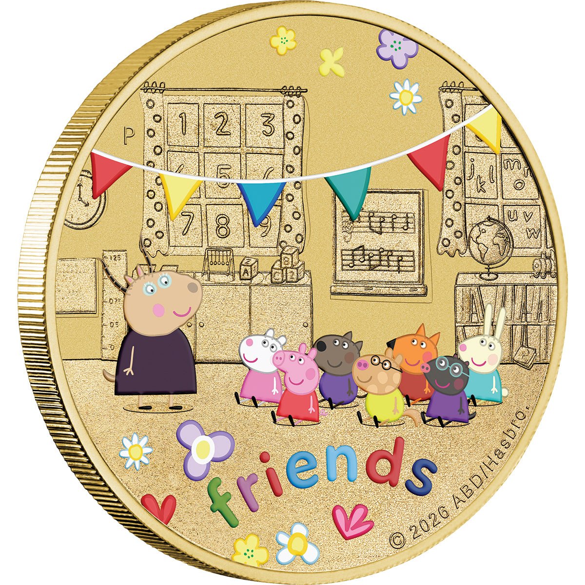 Peppa Pig - Friends 2026 Collector Coin