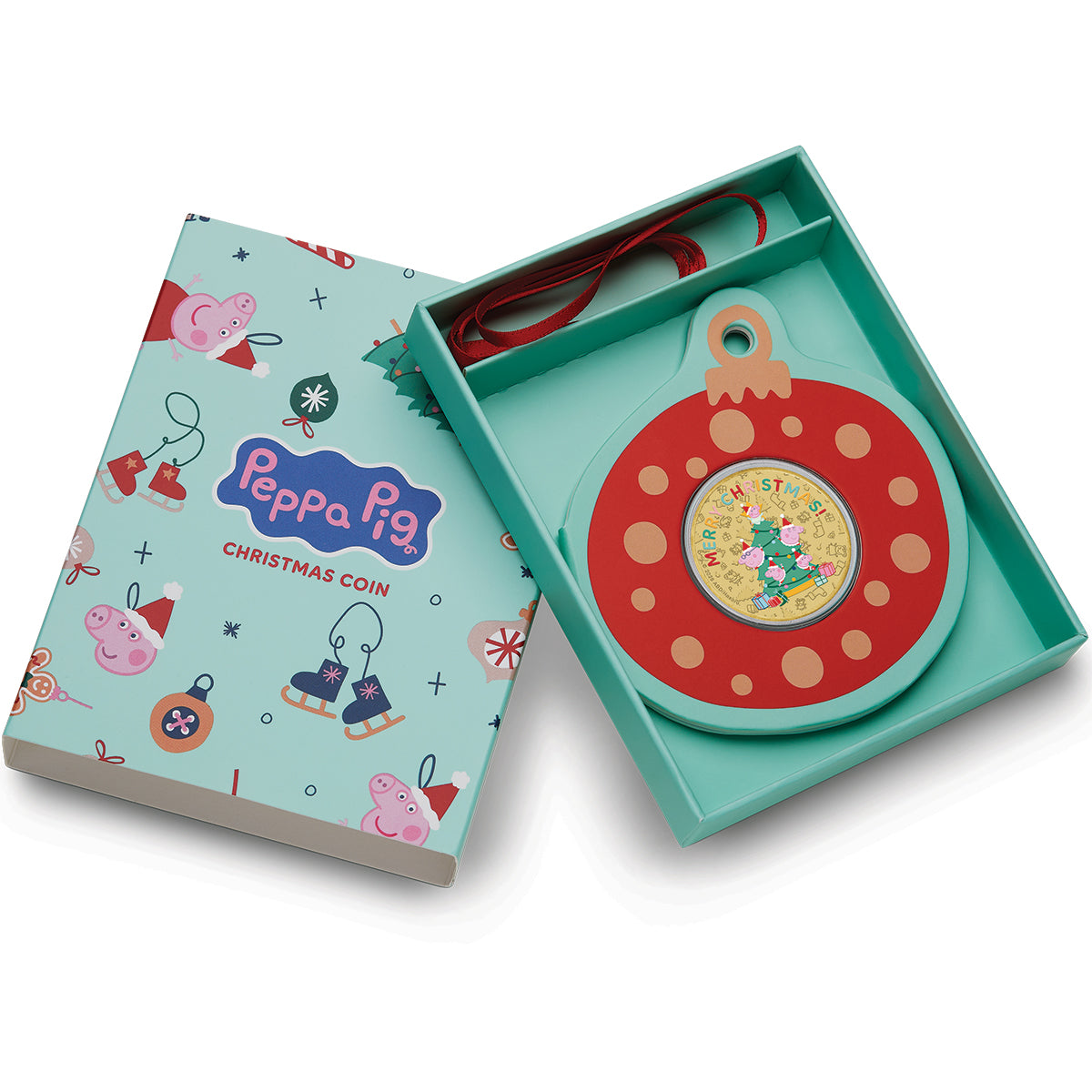 Peppa Pig - Merry Christmas 2026 Collector Coin In Card Box