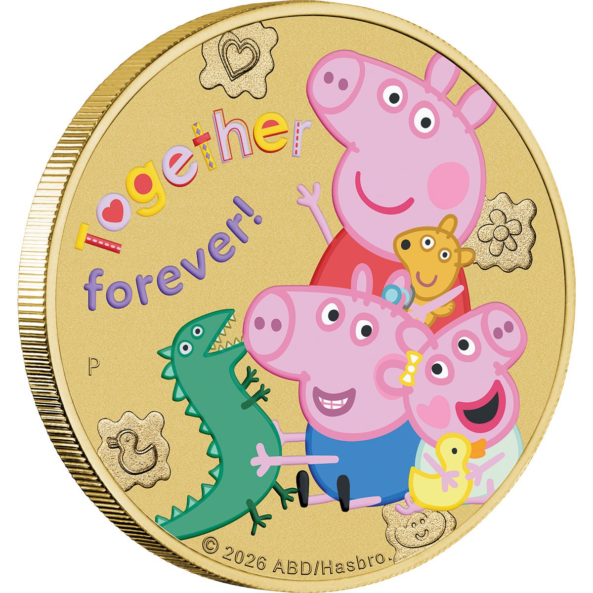 Peppa Pig - Together Forever 2026 Collector Coin