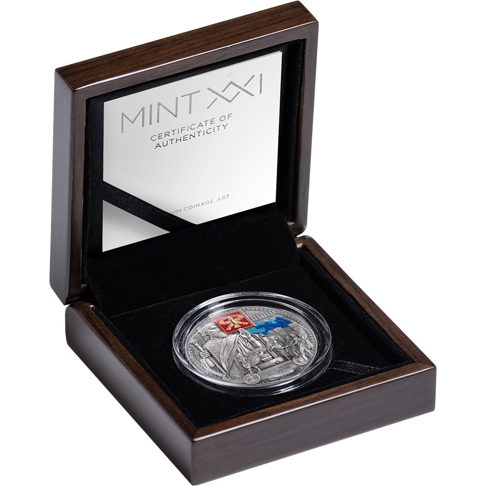 Persian Empire 2oz Silver Antique Coin Case