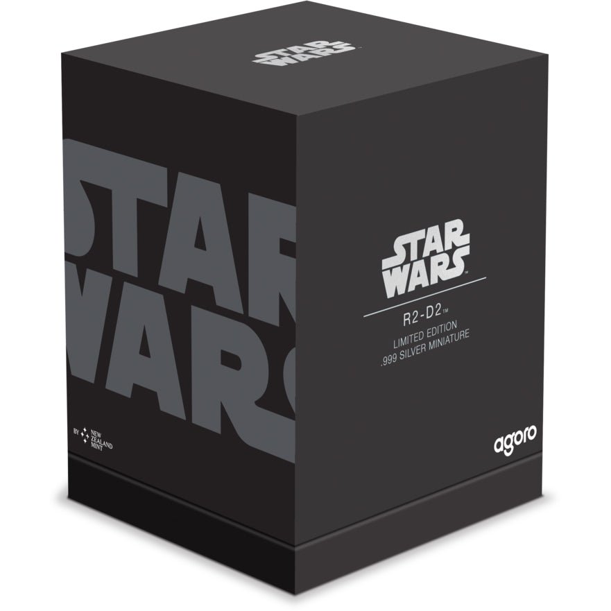 R2 - D2 - Pure Silver Miniature - Direct Coins