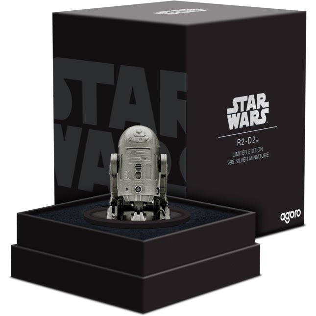R2 - D2 - Pure Silver Miniature - Direct Coins