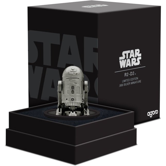 R2-D2 - Pure Silver Miniature | Direct Coins
