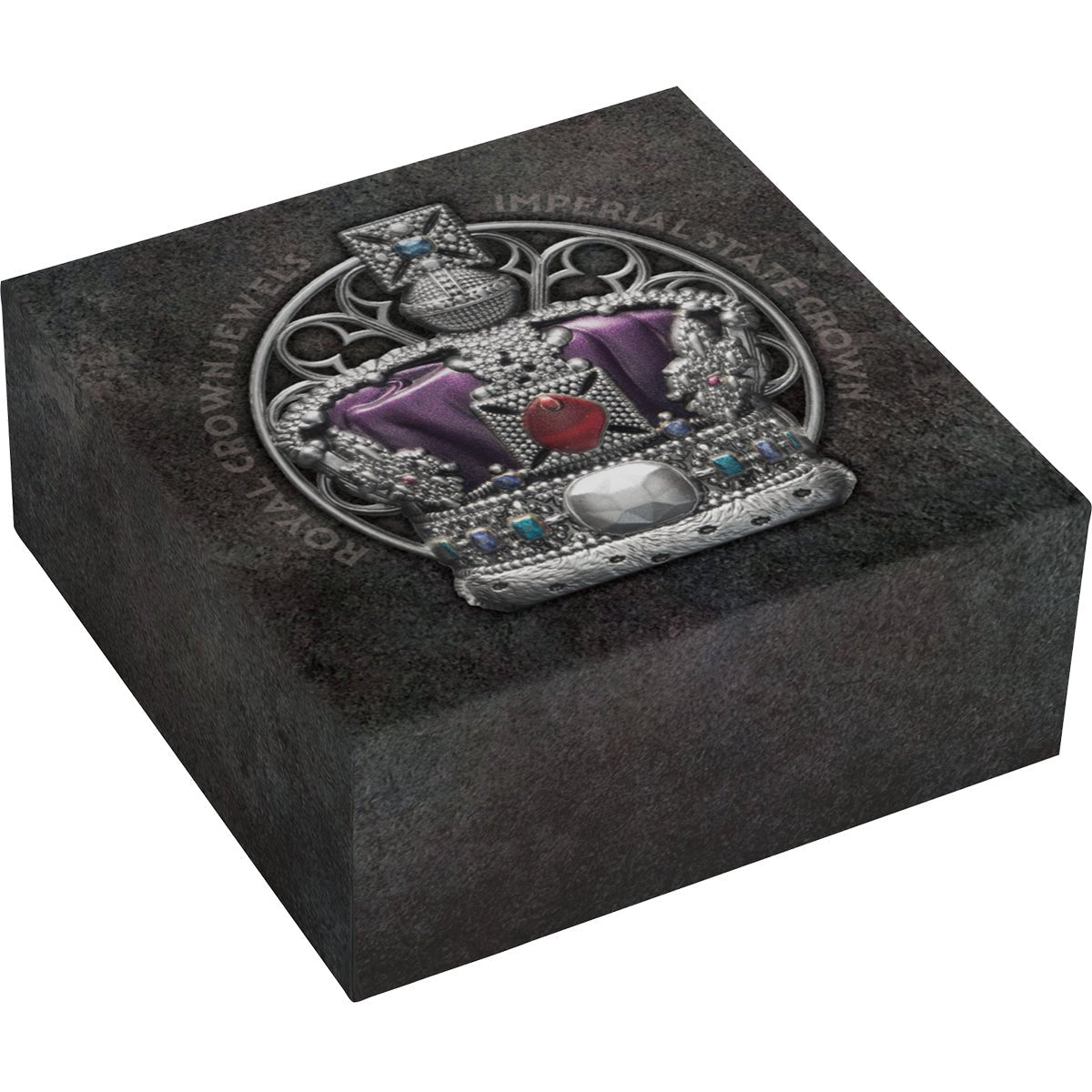 Royal Crown Jewels 2026 $5 Imperial State Crown Ultra High Relief 2oz Silver Antique Coin Shipper