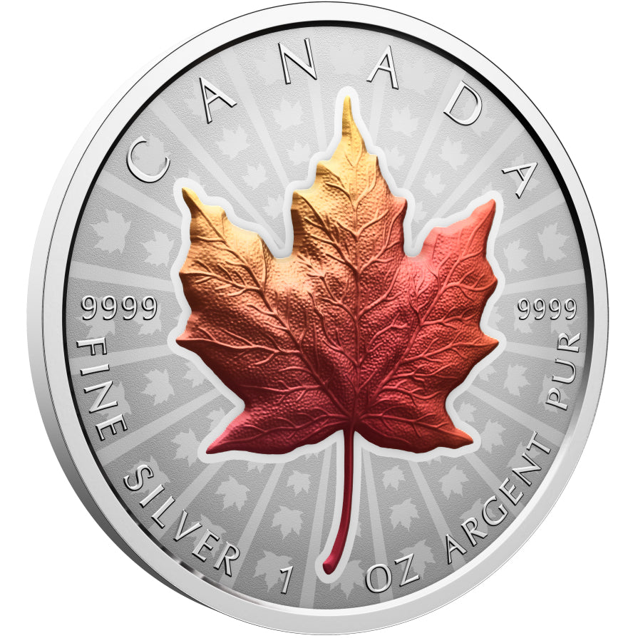 Silver Maple Leaf - 1oz Fine Silver Ultra High Relief Coin