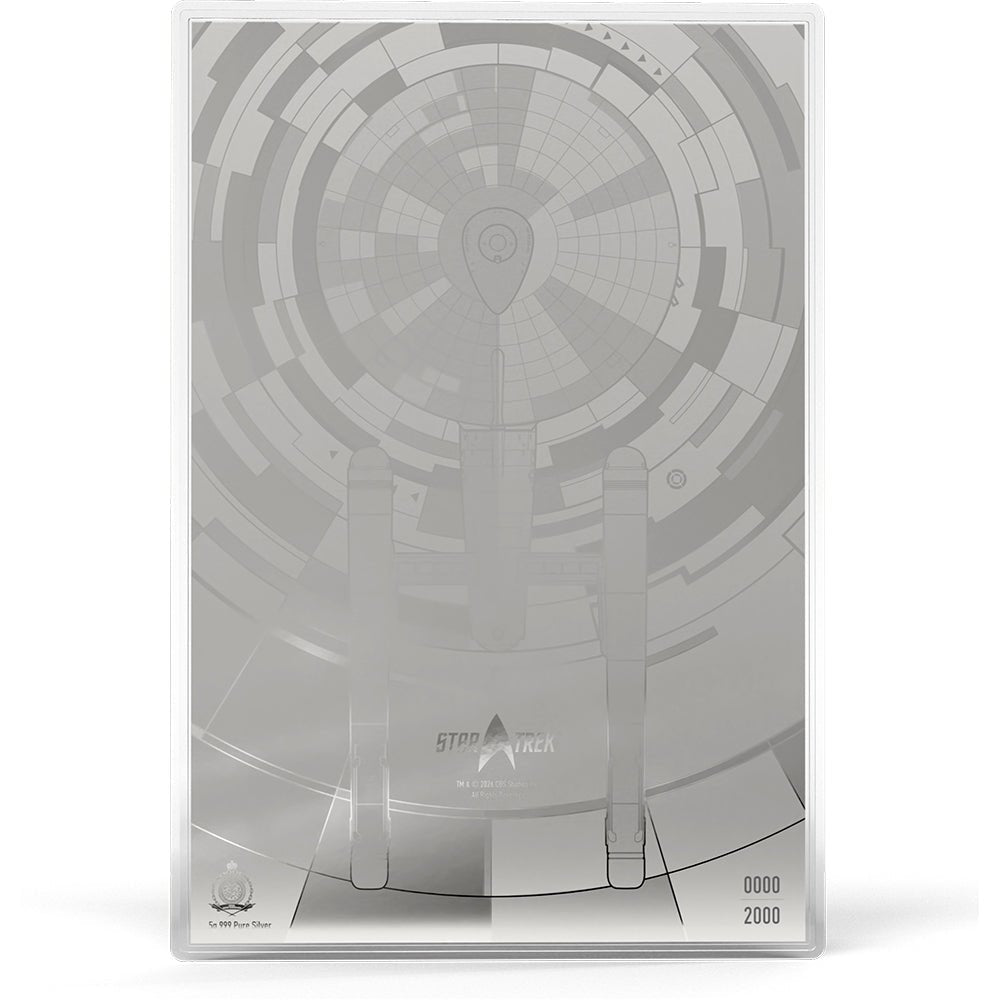 Star Trek - Spock 5g Silver Collectible Foil Obverse