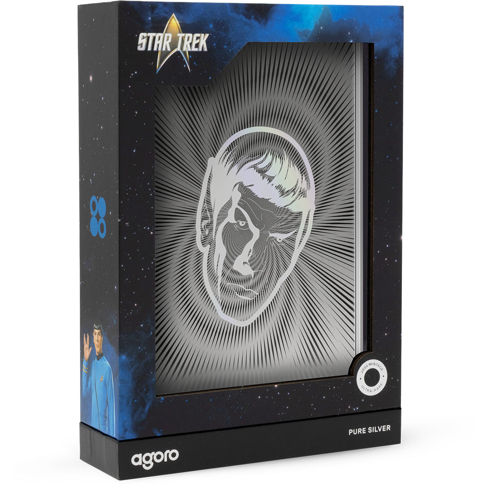 Star Trek - Spock 5g Silver Collectible Foil Shipper