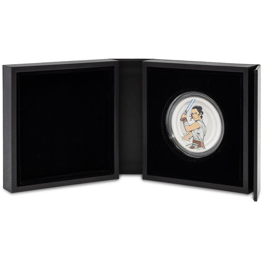 Star Wars - Rey VS Kylo Ren 1oz Silver Medallion - Direct Coins