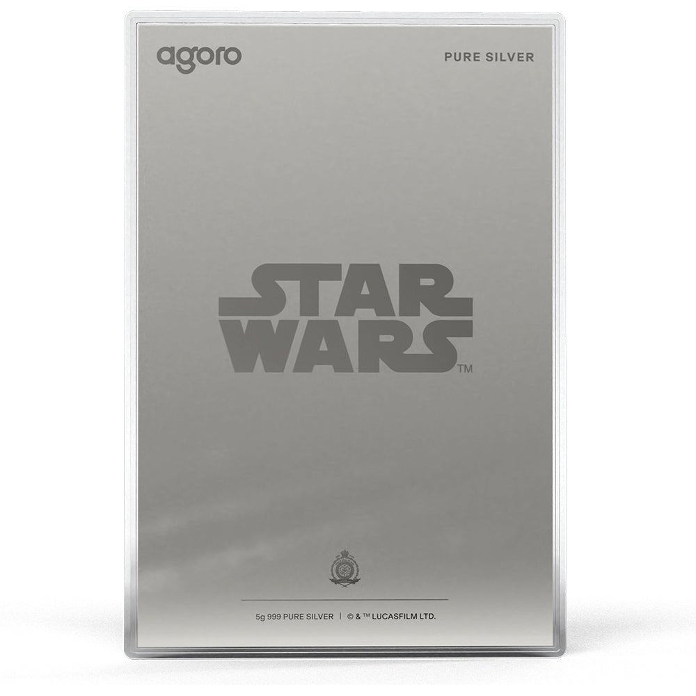 Star Wars™ Sketch Art - Luke Skywalker™ 5g Silver Collectible Foil Obverse
