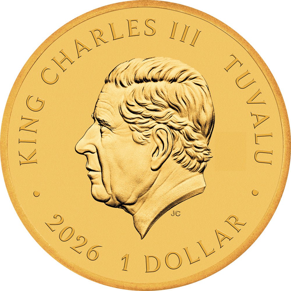 Stranger Things - Hawkins 2026 Gold-Plated Collector Coin Obverse