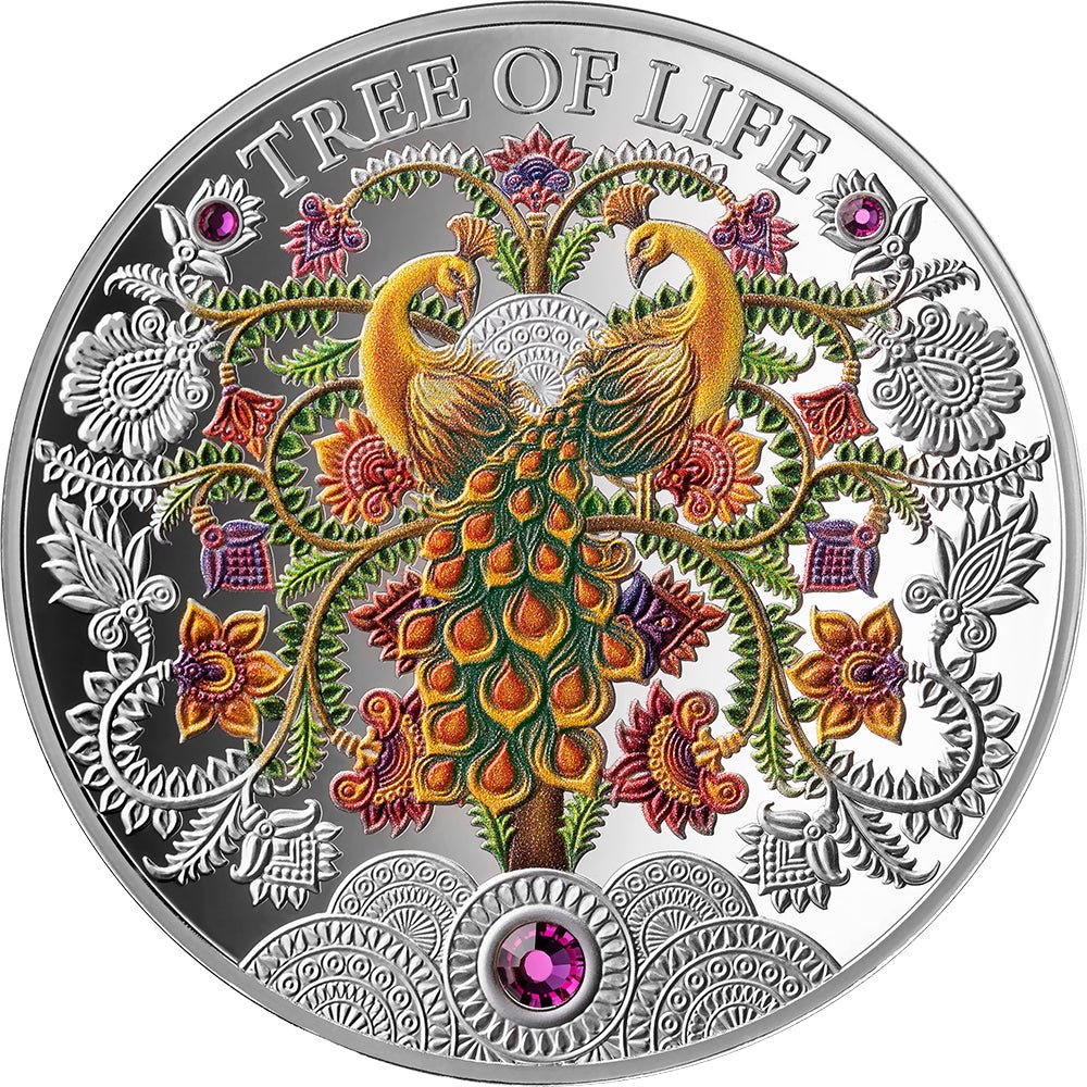 Summer Tree of Life 2oz Silver Proof Coin