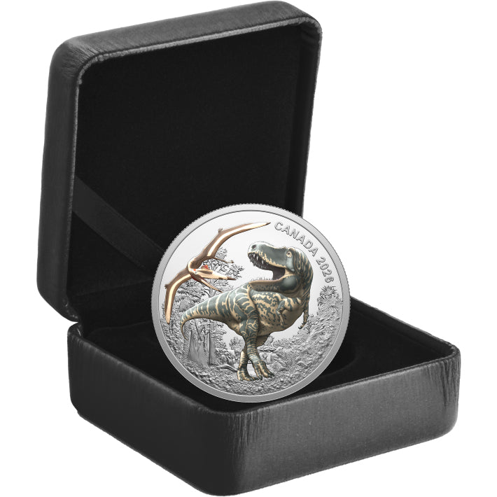 T. Rex 1oz Fine Silver Coin Case