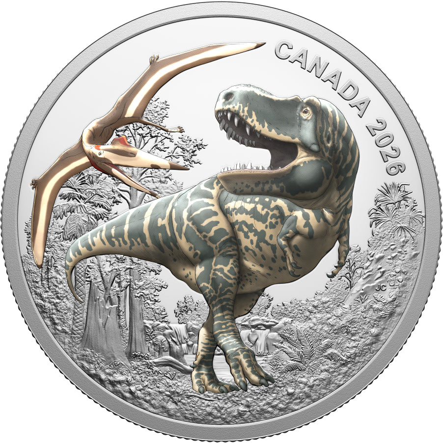 T. Rex 1oz Fine Silver Coin