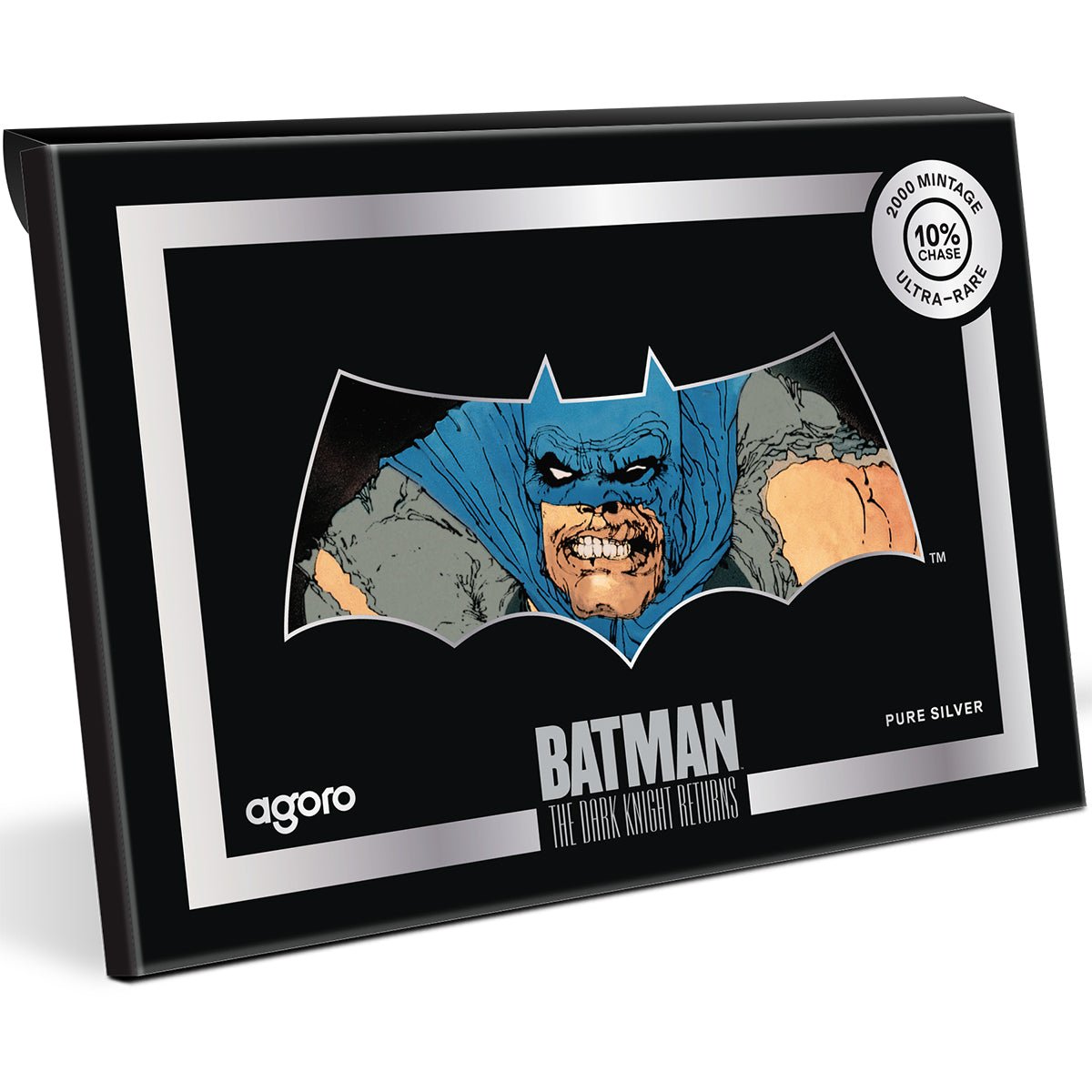 The Dark Knight Returns: BATMAN™ 5g Silver Collectible Foil Shipper