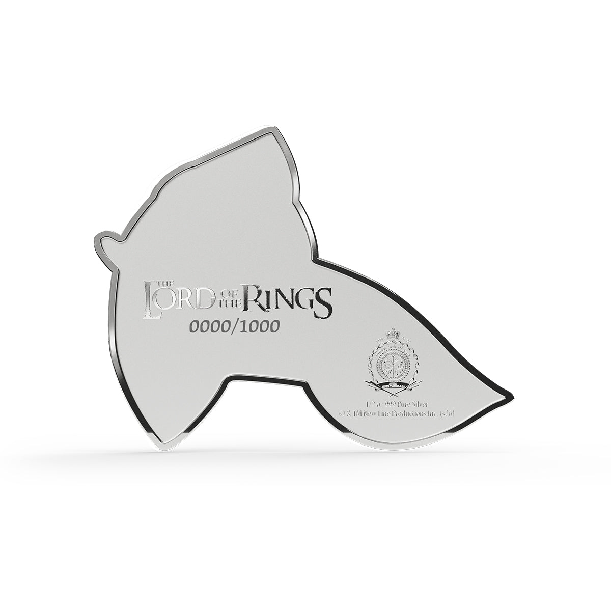 THE LORD OF THE RINGS™ - Lothlorien Collectible 1/2oz Silver Coin Obverse