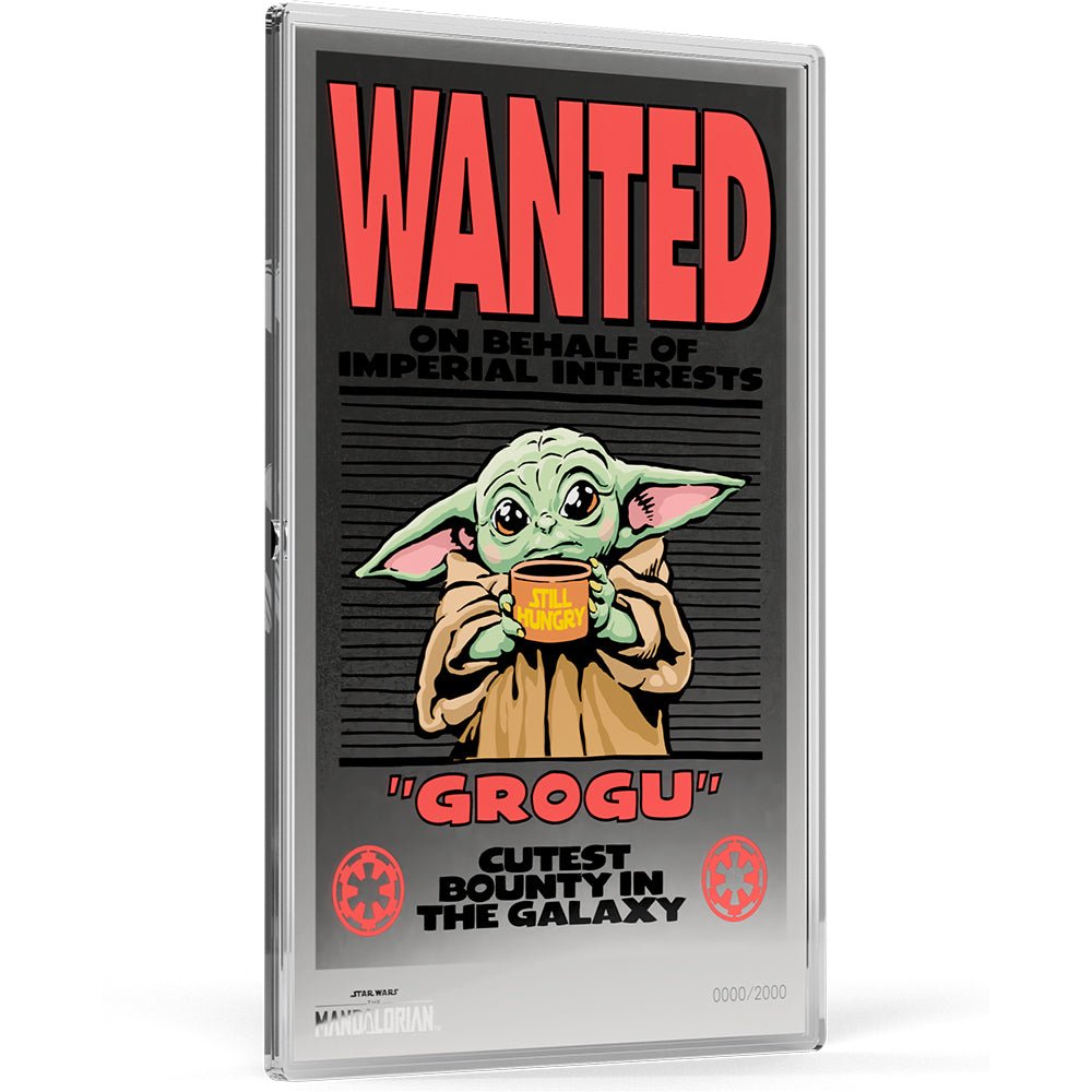 The Mandalorian™ - Wanted: Grogu 5g Silver Collectible Foil