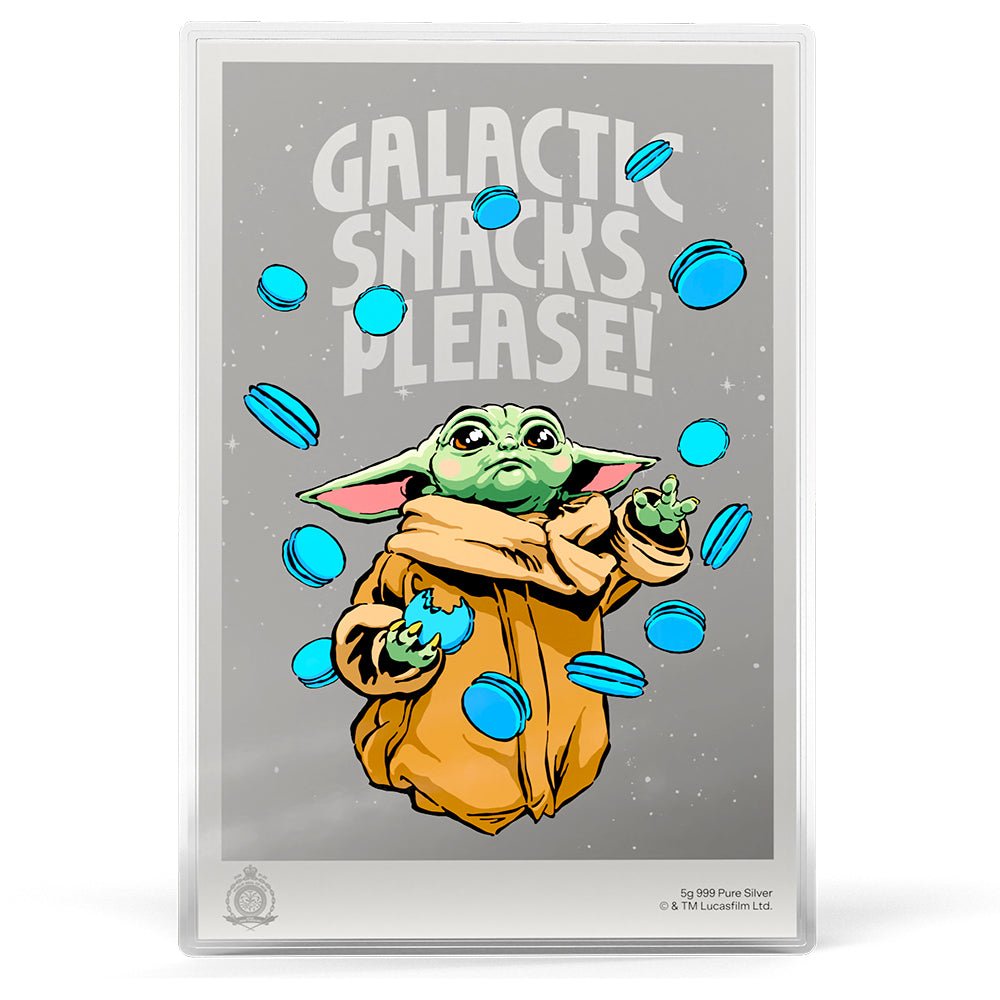 The Mandalorian™ - Wanted: Grogu 5g Silver Collectible Foil Obverse