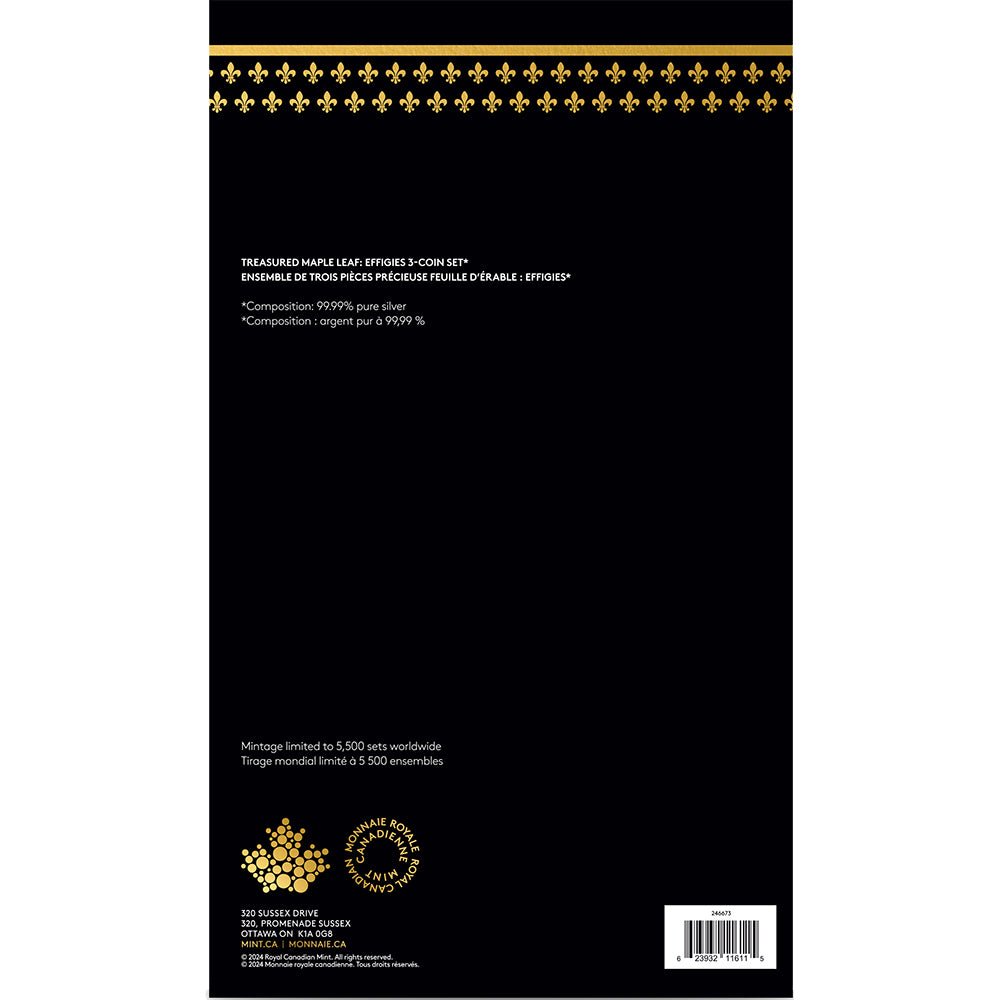 Treasured Maple Leaf: Effigies 3 - Coin Set (Premium Bullion) - Direct Coins