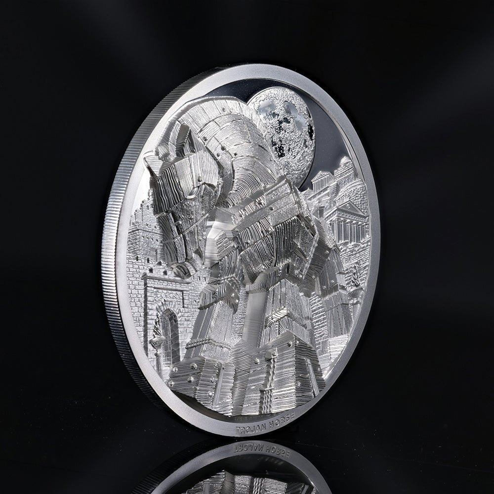 Trojan Horse 2026 5oz Silver Coin Relief