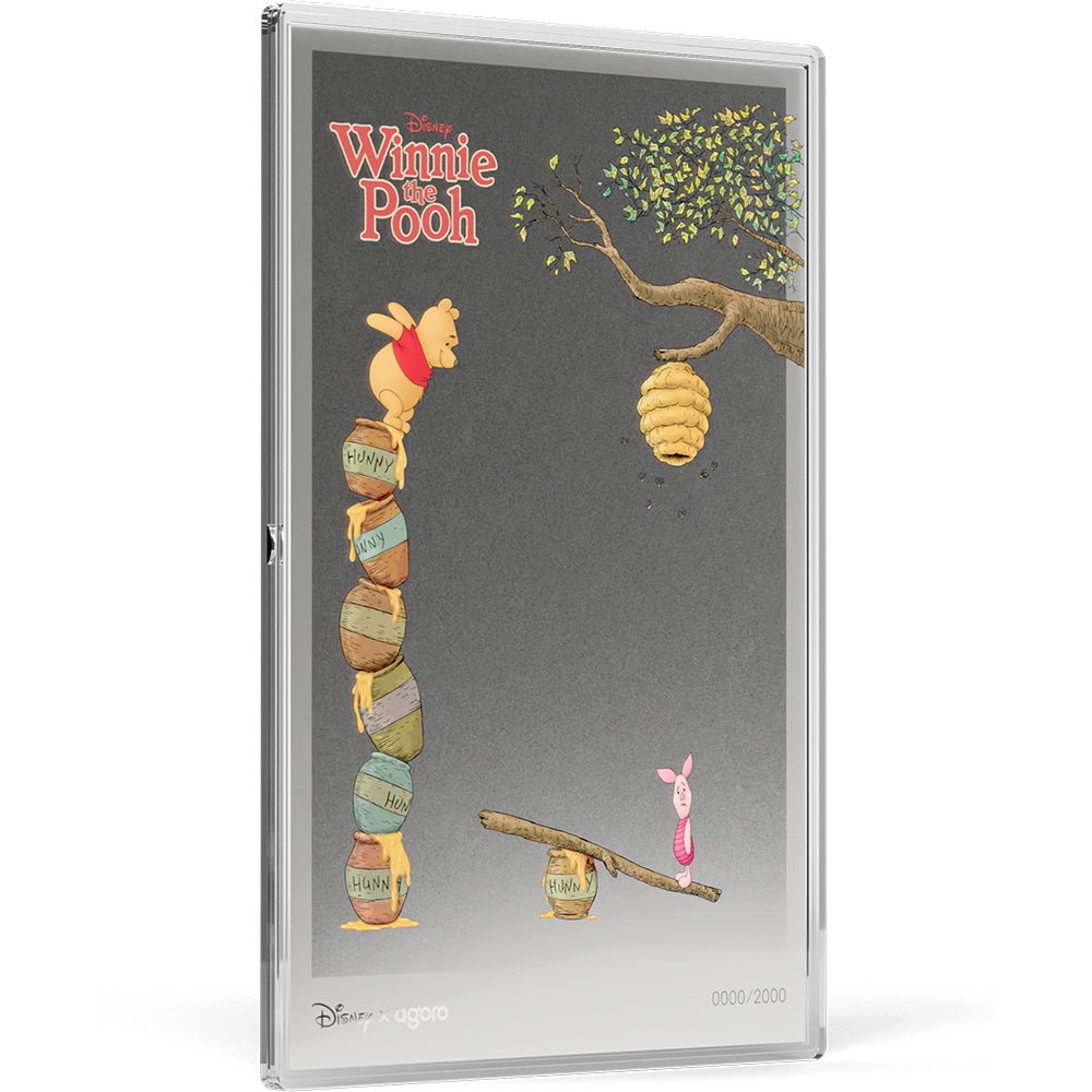 Winnie The Pooh - Winnie & Piglet 5g Silver Collectible Foil