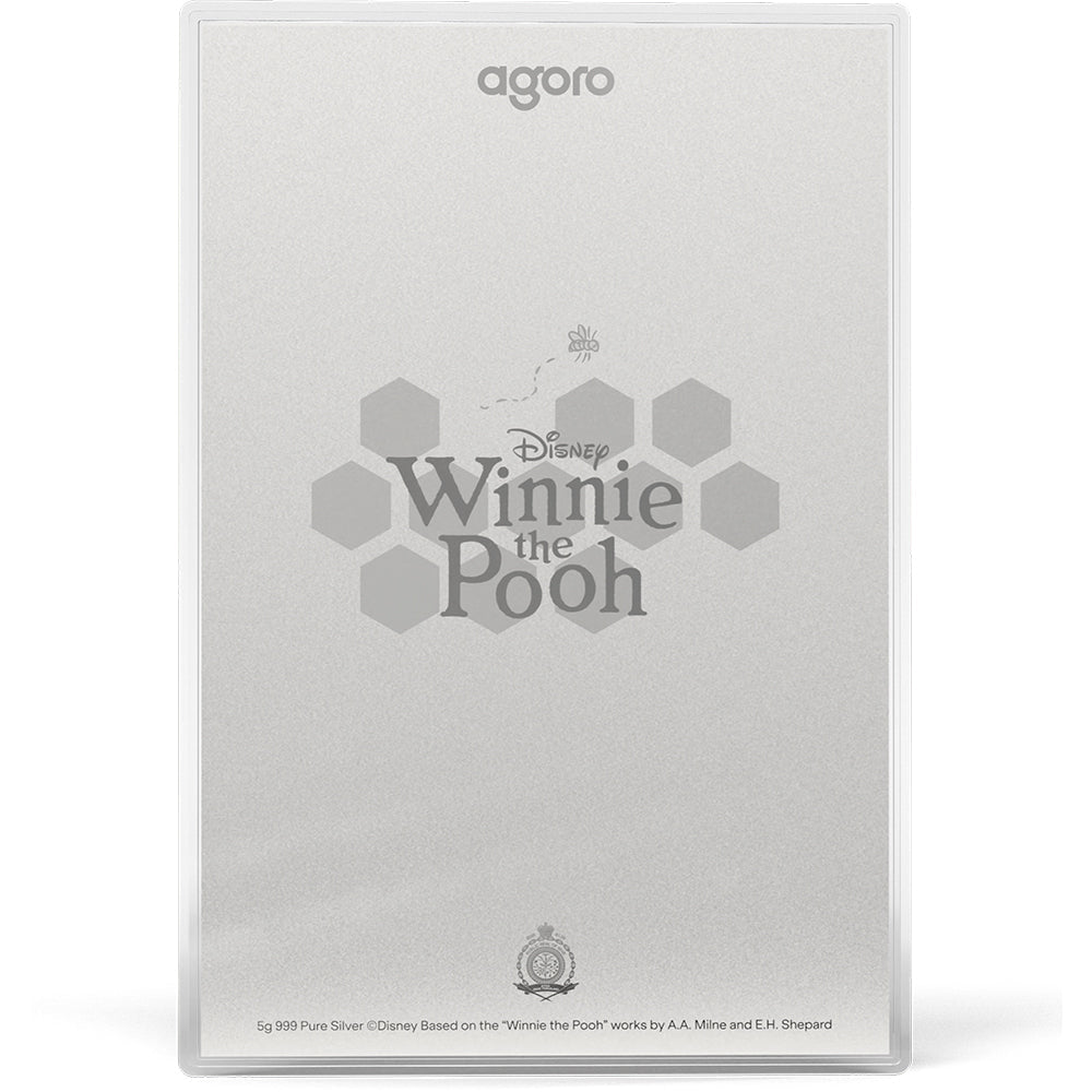 Winnie The Pooh - Winnie & Piglet 5g Silver Collectible Foil Obverse