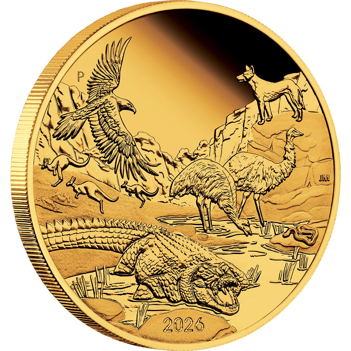Wonders Of Australia - The Outback 2026 1oz Gold Proof Coin