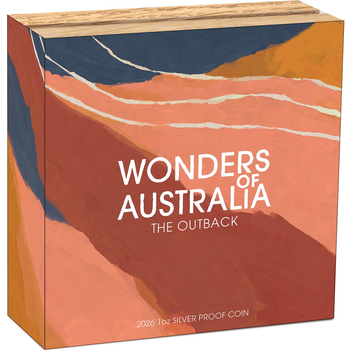 Wonders Of Australia - The Outback 2026 1oz Silver Proof Coin Shipper