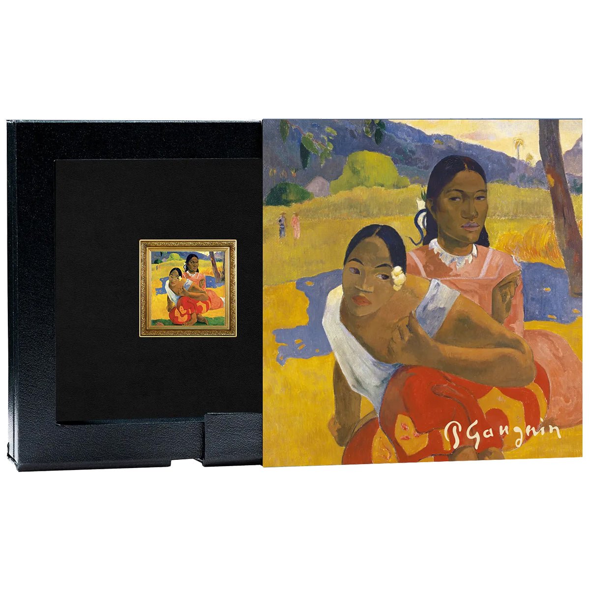 World's Most Expensive Paintings - Tahitian Woman 1oz Silver Proof Coin Shipper